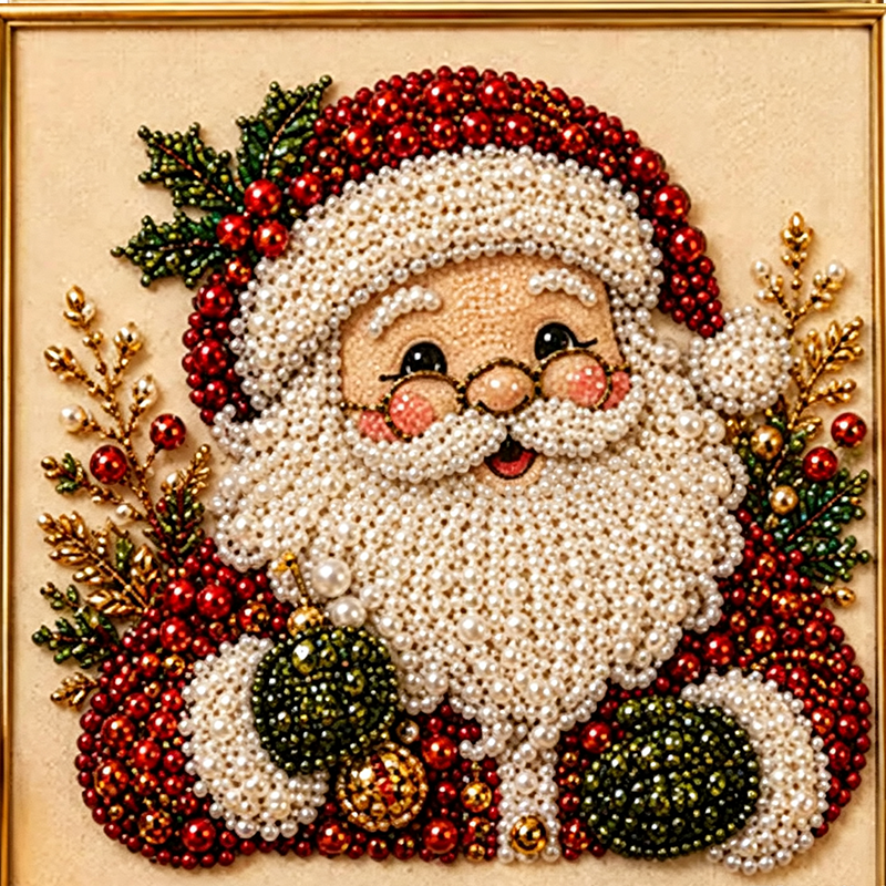 DIY Weihnachts-Perlenkunst-Set 💎 Entspannend gestalten – anschließend festlich dekorieren. ✨