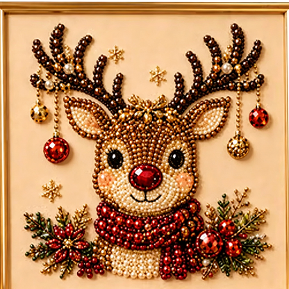 DIY Weihnachts-Perlenkunst-Set 💎 Entspannend gestalten – anschließend festlich dekorieren. ✨