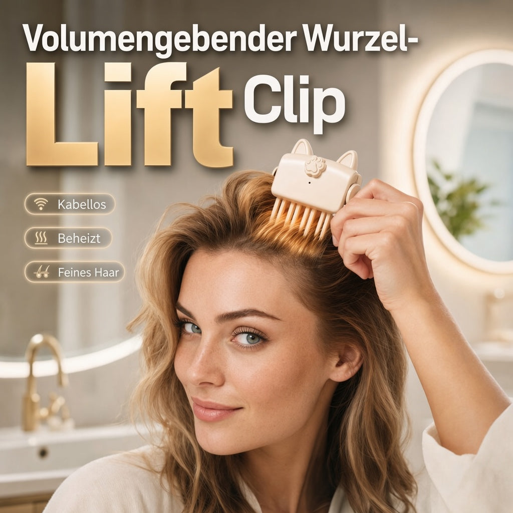 🔥 50 % RABATT – Volumen-Clip für Haarwurzeln – Sofortiges Volumen ohne Hitze, keine Abdrücke, leicht & bequem 💁‍♀️